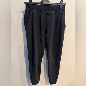 Lululemon City Sweat Jogger Size Small Black Comfortable Athleisure Travel B678